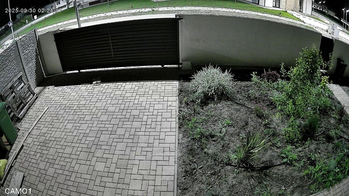 IP kamerový systém T-CAM – reálny záznam z bezpečnostnej kamery